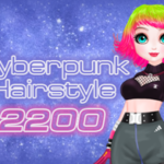 Cyberpunk Hairstyle 2200